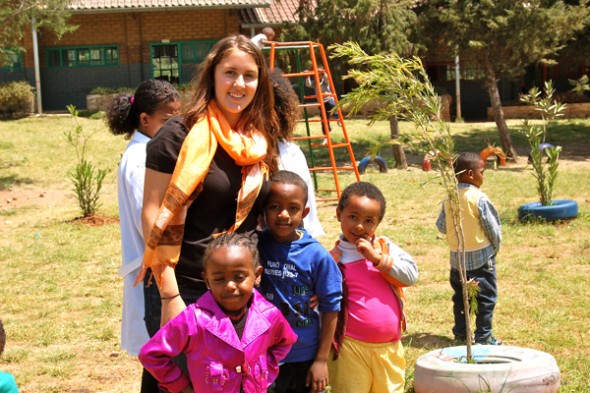 Danielle Fontaine in Africa