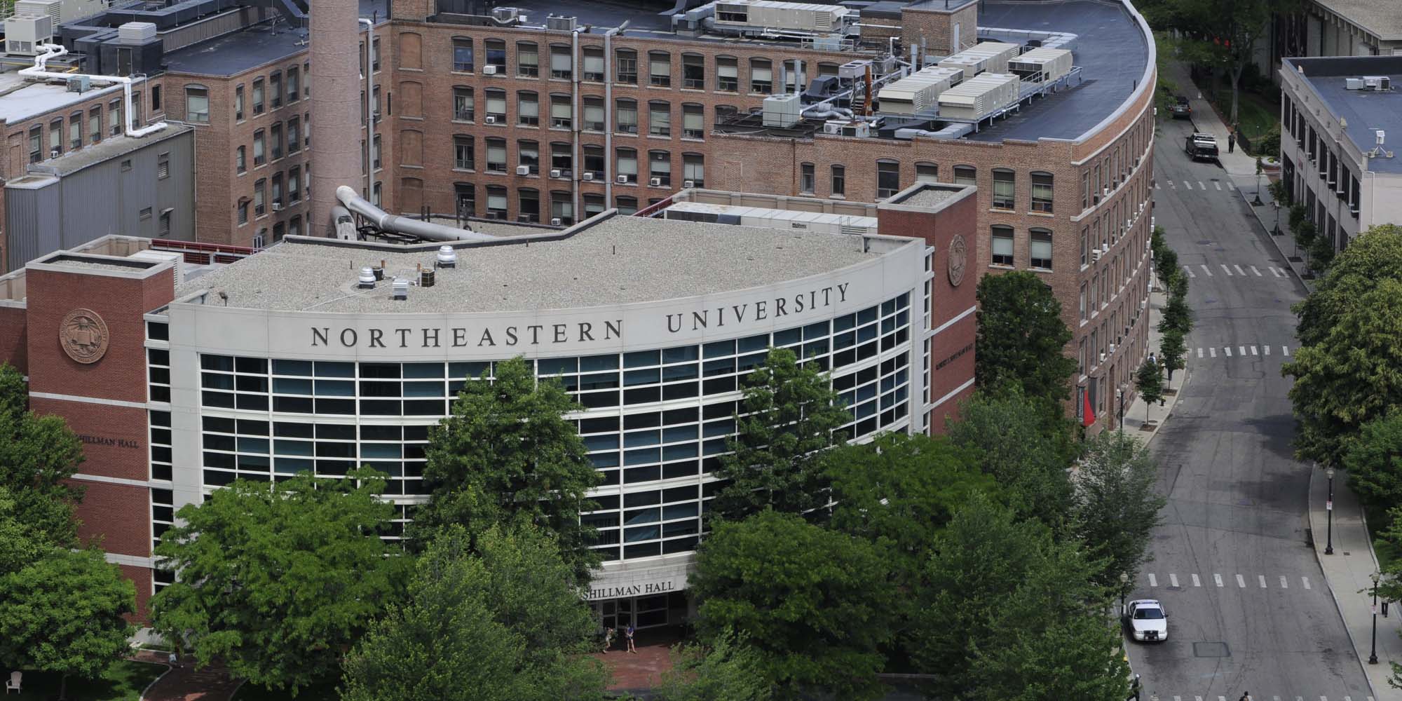 Admissions Northeastern University College Of Science   Northeastern Aerial 