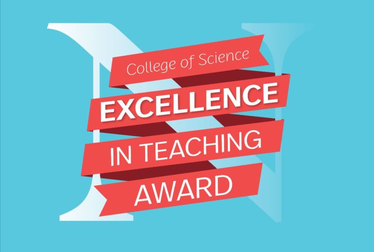 Recipients of the 2020 College of Science Excellence in Teaching Awards