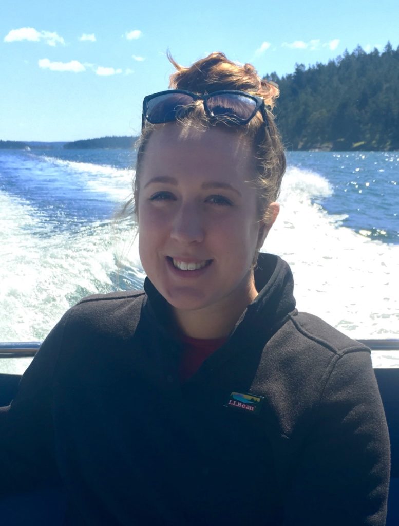 Lindsay Phenix led the marine predator study published recently in Ecology and Evolution