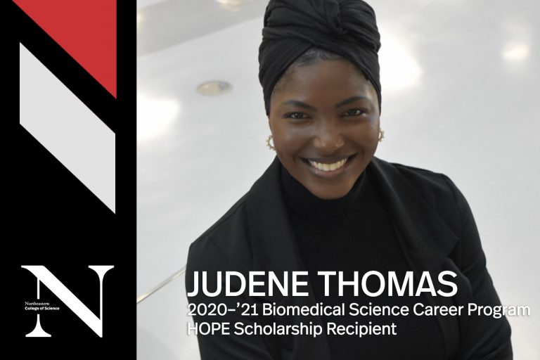 PhD Student Judene Thomas Biomedical Science Career Program HOPE Scholarship