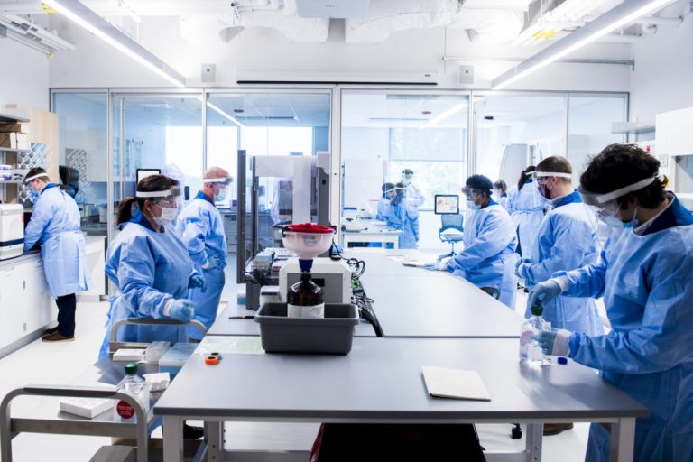 Northeastern’s Life Sciences Testing Center Secures Certifications to Process the University’s Coronavirus Tests