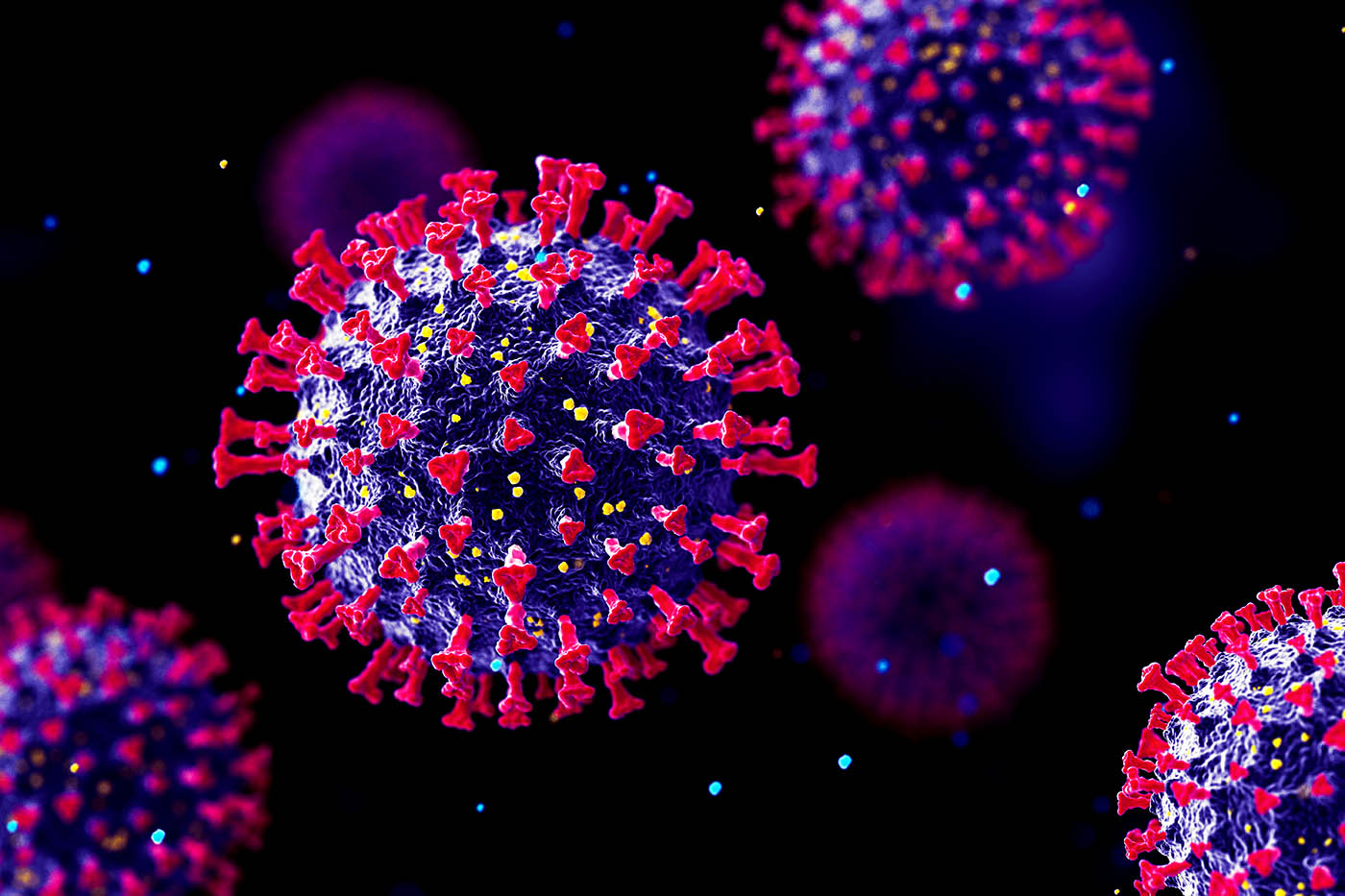 stock photo of corona virus strain