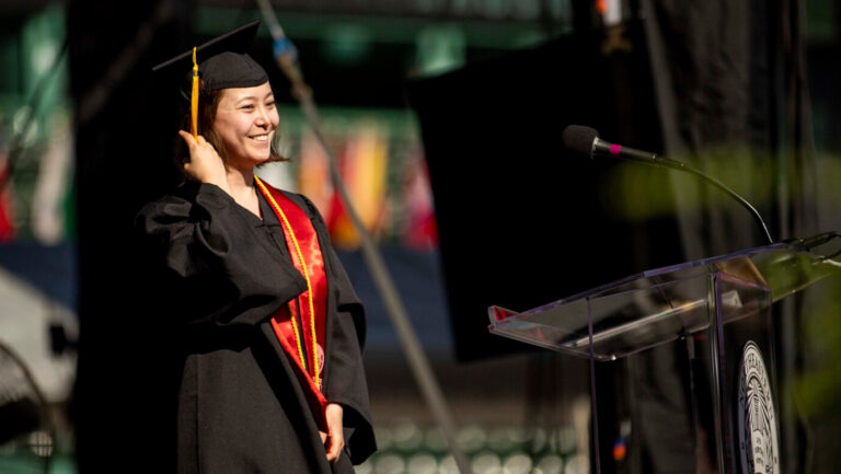 ‘I have an education, and I will not waste it.’