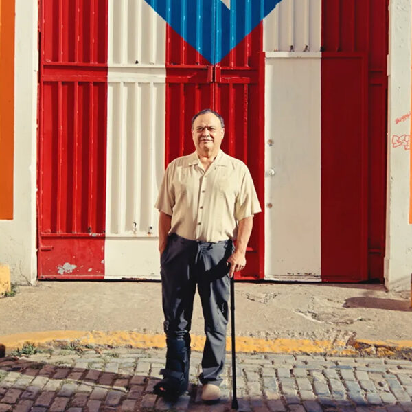 Eugene Smotkin, a resident of San Juan, in film about the hurricane in Puerto Rico