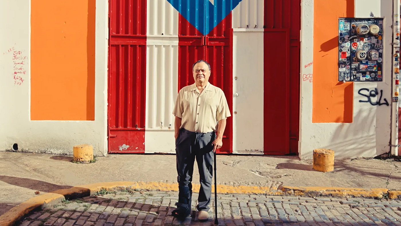 Eugene Smotkin, a resident of San Juan, in film about the hurricane in Puerto Rico