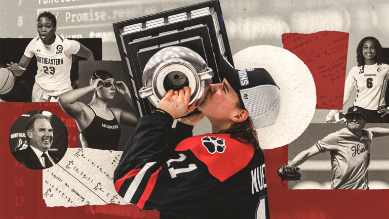 How Northeastern student-athletes become champions on field and in classroom