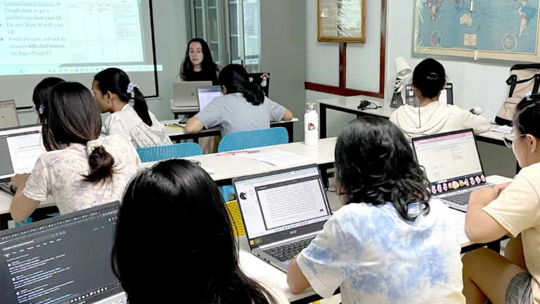 Northeastern co-op is a teacher, mentor, big sister and friend to 25 young women in a Cambodian dormitory