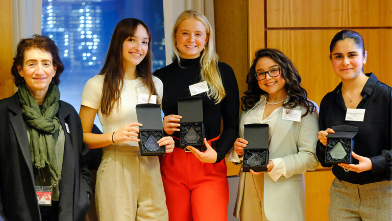 Turning vision into action: Science students recognized for entrepreneurial endeavors
