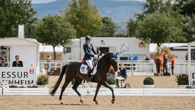 Fiona Howard’s body was collapsing. Now she’s a world-ranked para dressage rider aiming for the Paris Olympics