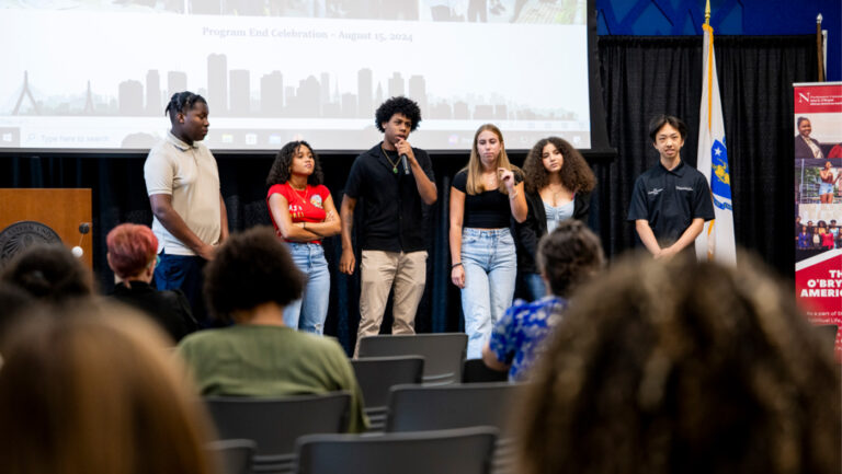 Northeastern empowers Boston teens through summer internships and math program