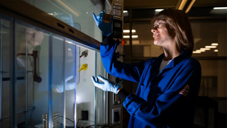 How a Northeastern scientist is turning carbon dioxide into renewable ethanol