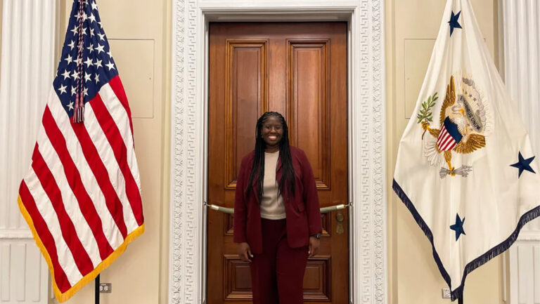 Northeastern student helps shape US science policy during White House internship