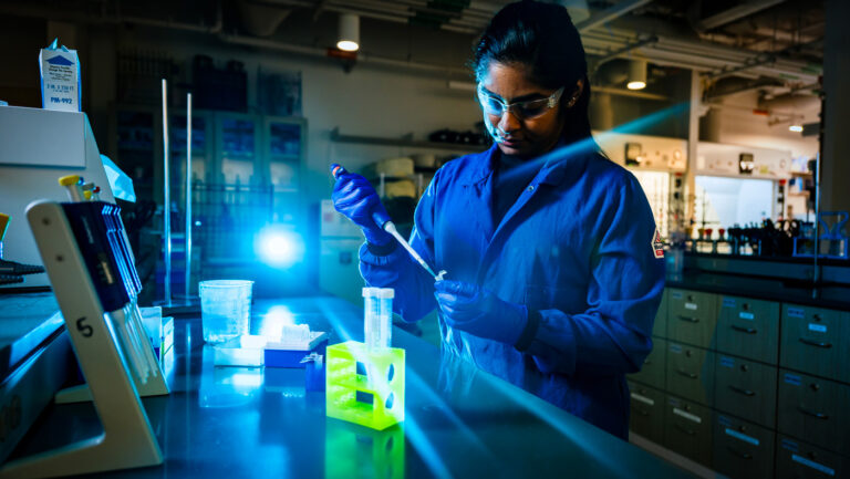 Northeastern student went from classroom to cellular molecular biology research co-op