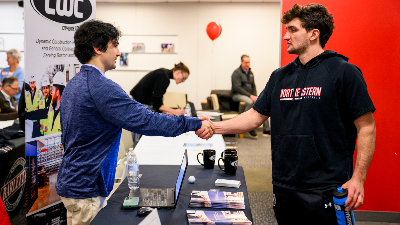 Time management, teamwork and drive: Why employers value Northeastern athletes