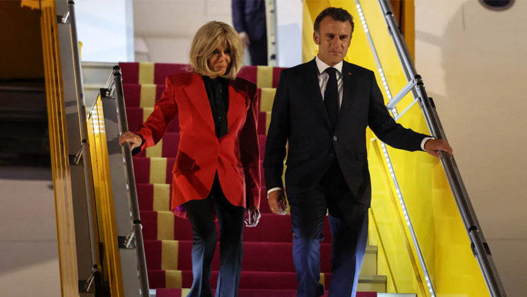 What happened between the Macrons on that plane? A Northeastern expert weighs in