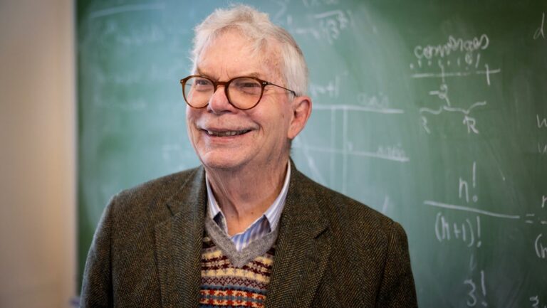 Richard Porter retires after 50 years of advancing math, mentoring generations at Northeastern